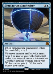 Simulacrum Synthesizer (Printing May Vary)